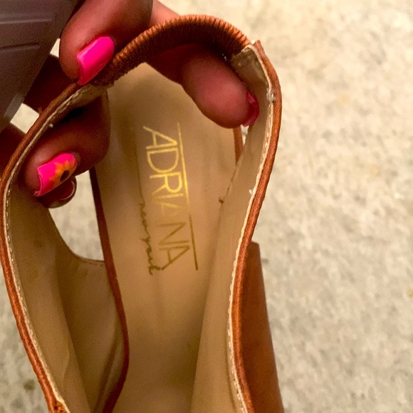 Brown Wedge Heel - Picture 7 of 10